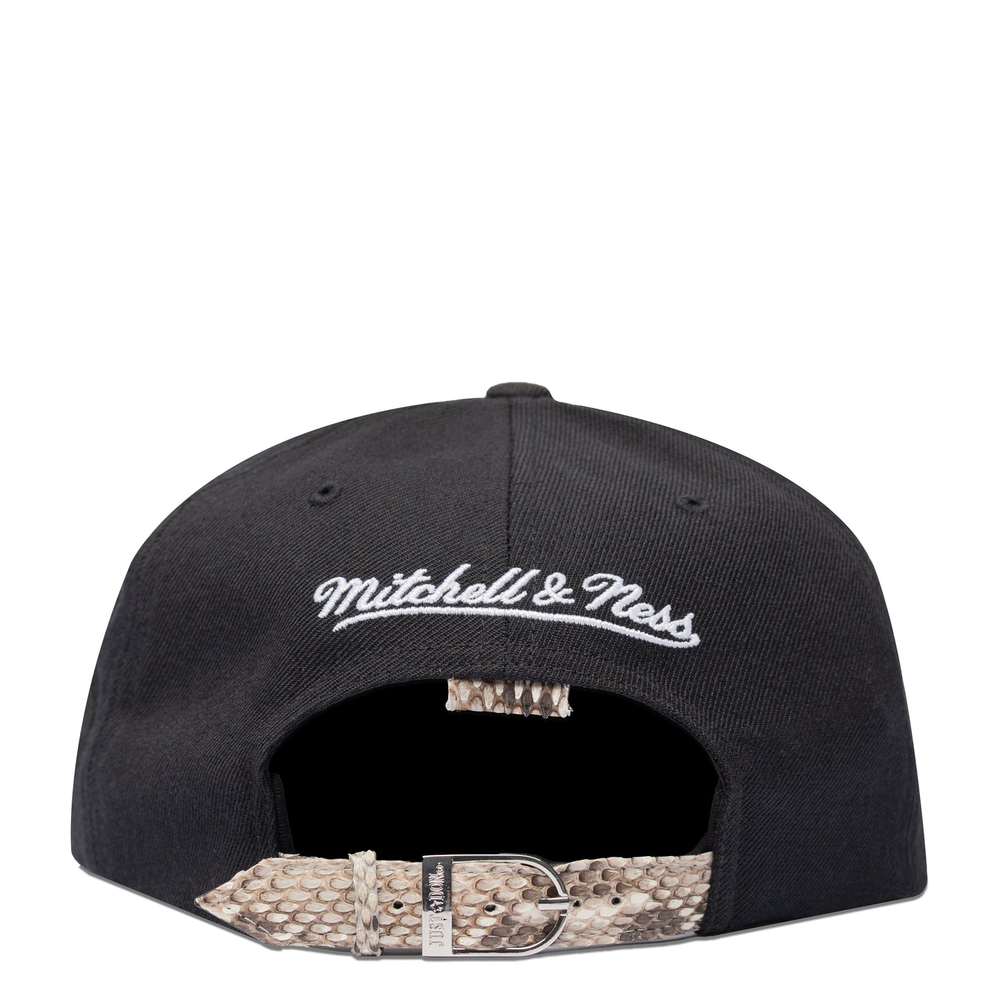 JUST DON NBA BROOKLYN PYTHON (BLACK-NATURAL RIM)