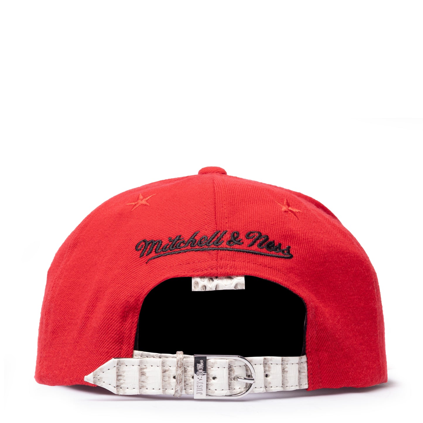 JUST DON CHICAGO BLACKHAWKS SMALL LOGO (BLACK-NATURAL BRIM)