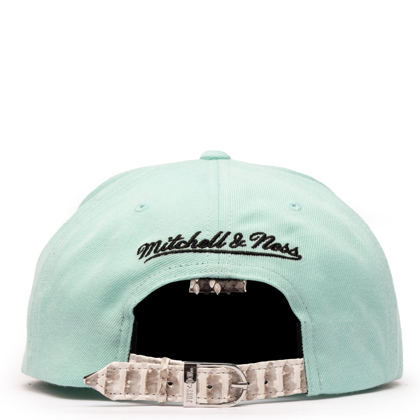 JUST DON NBA STAY IN SCHOOL PYTHON(Teal-NATURAL BRIM)