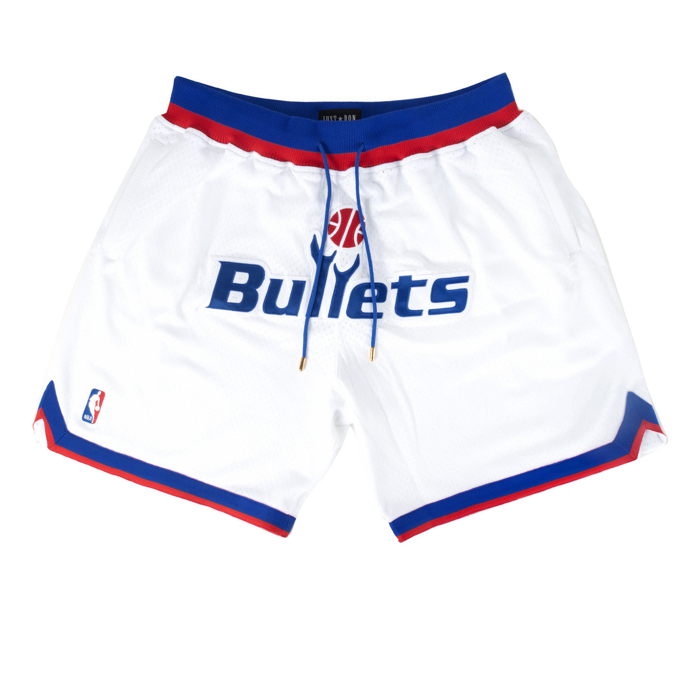 JUST DON WASHINGTON BULLETS SHORTS