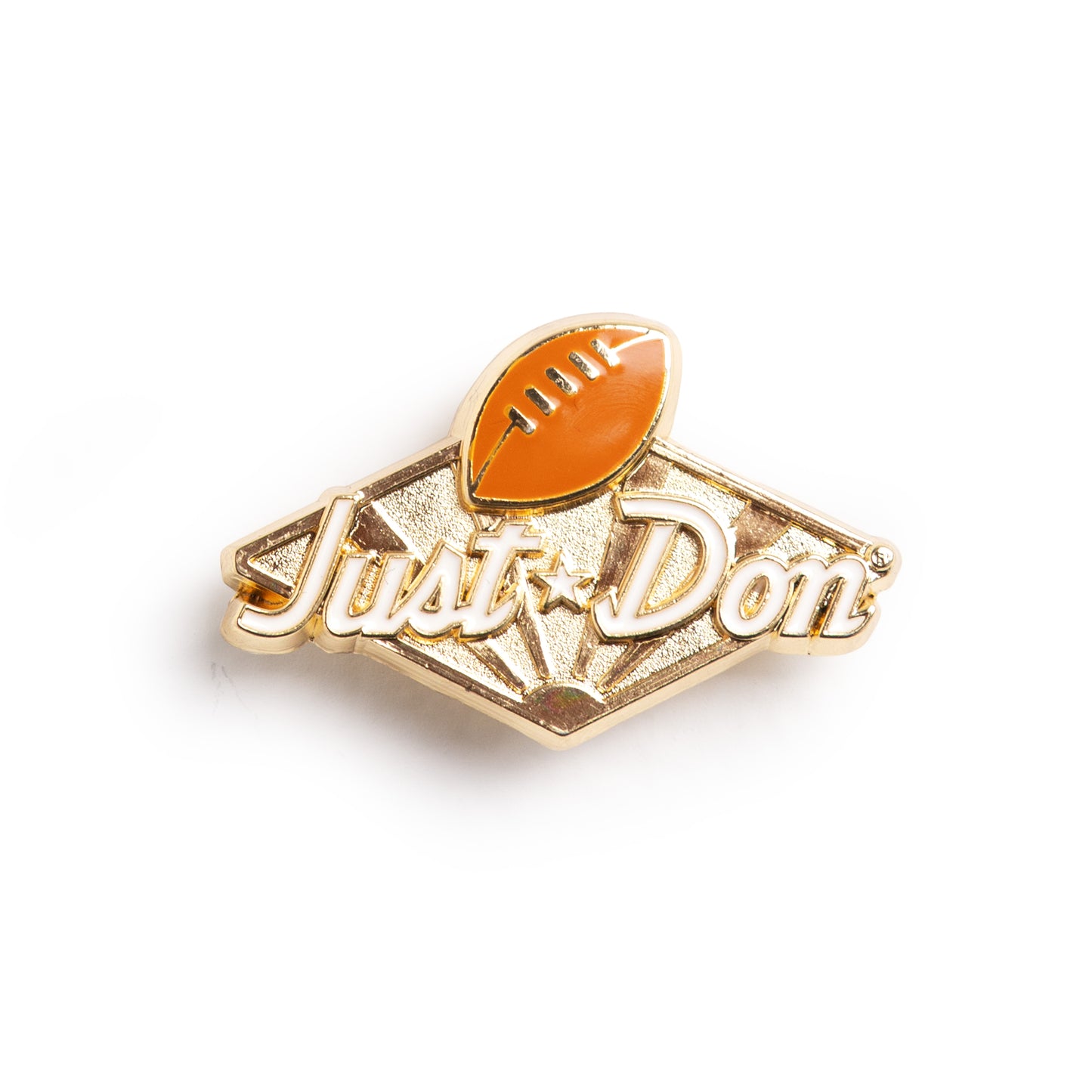 JUST DON FOOTBALL PIN