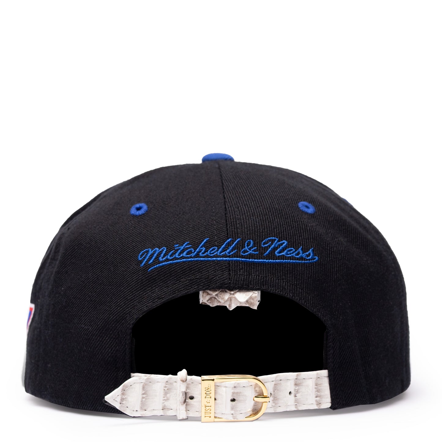 JUST DON NEW YORK KNICKS PYTHON (BLACK-NATURAL) (BLUE EYELIDS)