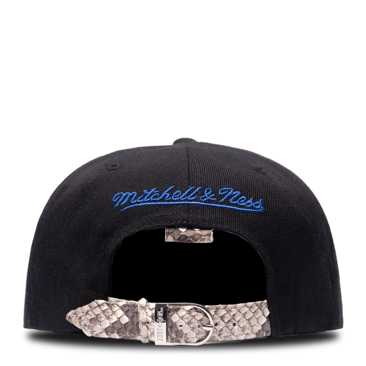 JUST DON NEW YORK KNICKS SCRIPT LOGO (BLACK-NATURAL)