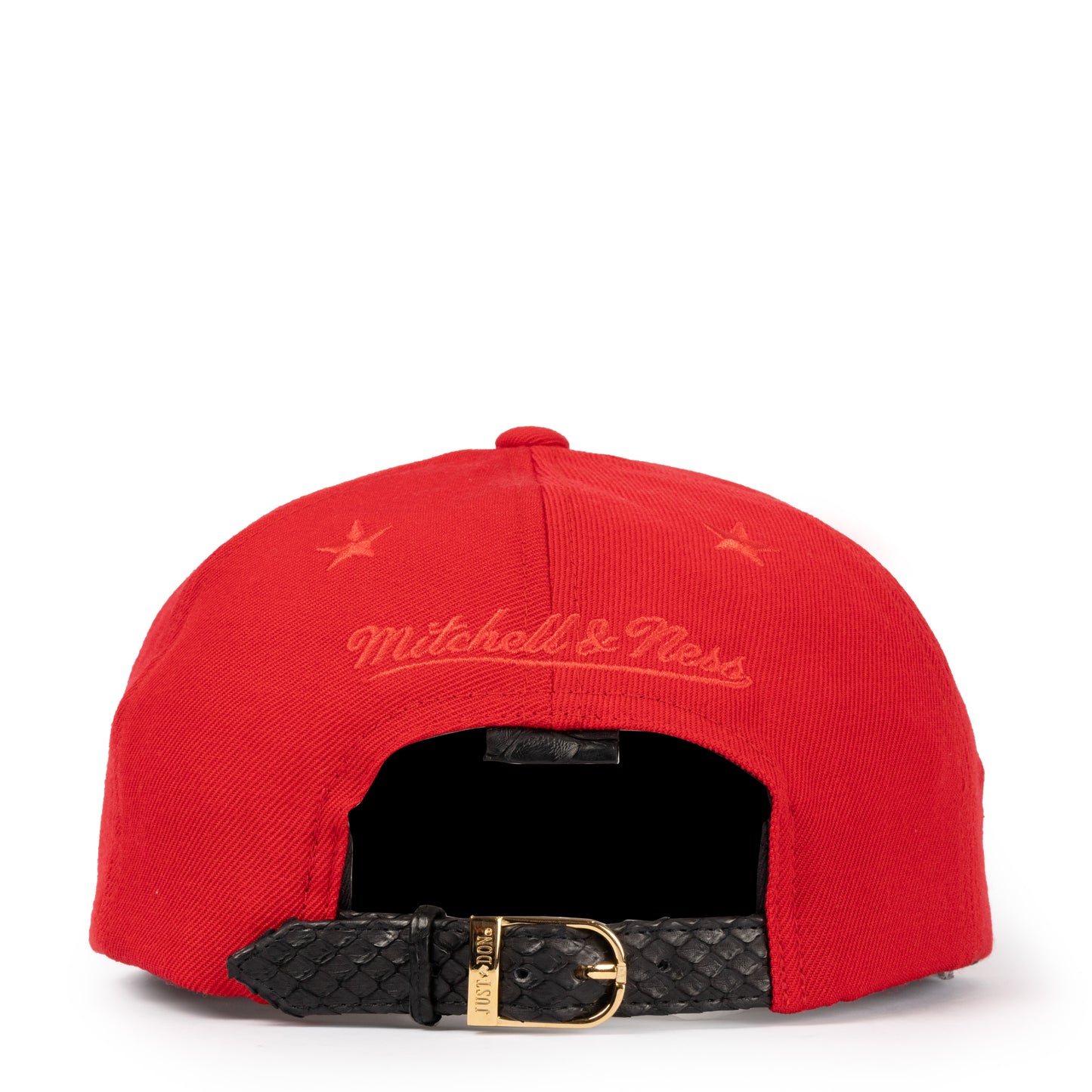 JUST DON CHICAGO BULLS “Scottie Pippen” PYTHON (Red-BLACK-BLACK-GOLD)