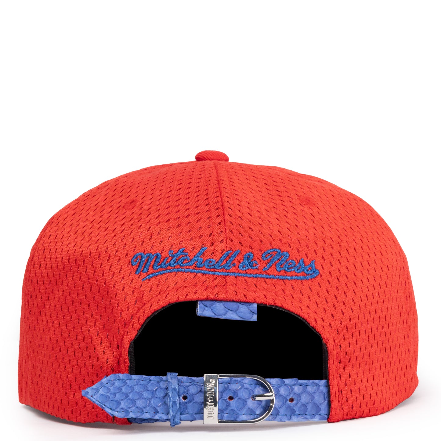 JUST DETRIOT PISTONS PYTHON MESH (RED-BLUE-RED-SILVER)