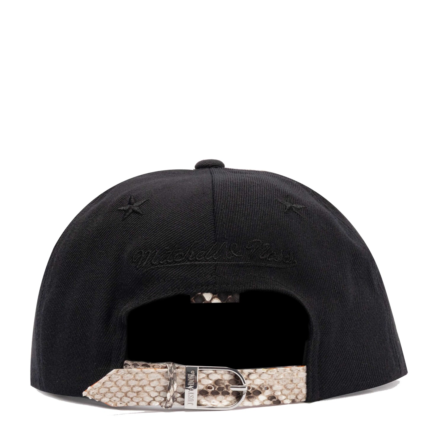 JUST DON CINCINNATI BENGALS PYTHON (BLACK-NATURAL-BLACK-SILVER)
