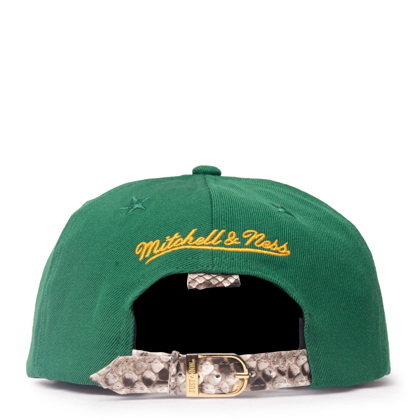 JUST DON WASHINGTON CAPS PYTHON (GREEN-NATURAL-GREEN-GOLD)