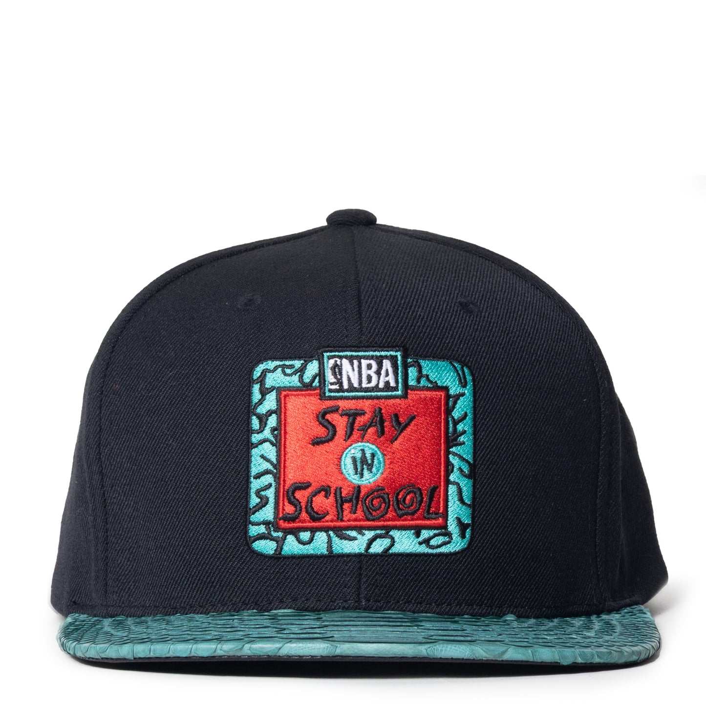 JUST DON STAY IN SCHOOL (TEAL BRIM)