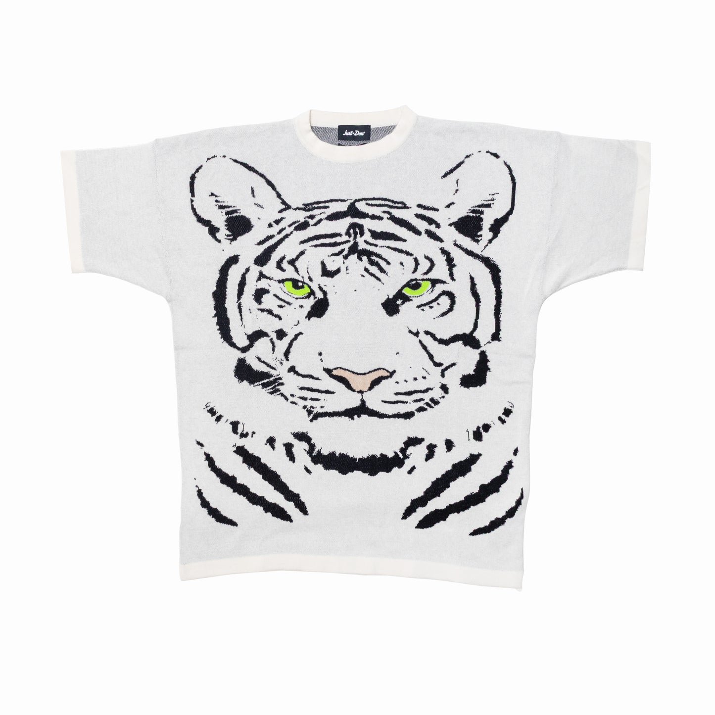 Just Don Tiger Cashmere Knit Shirt