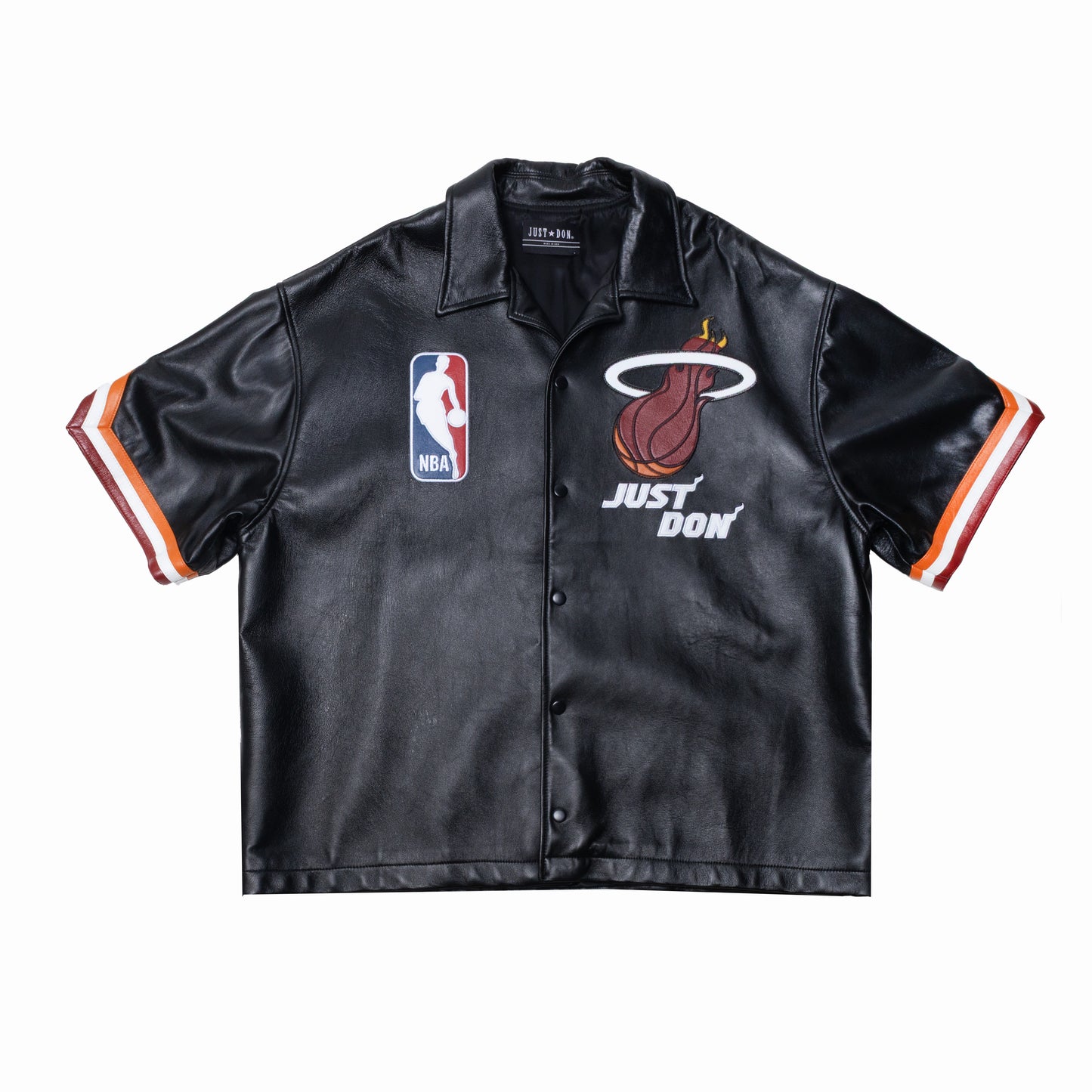 JUST DON MIAMI HEAT LEATHER WARM UP