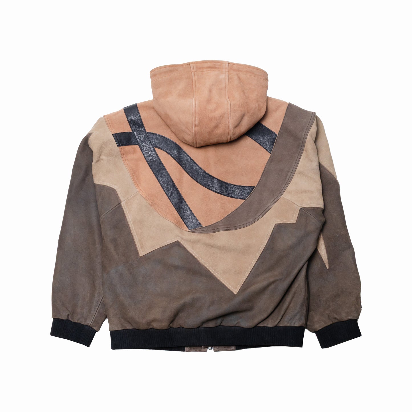 Just Don Phoenix Suns Hooded Leather Jacket