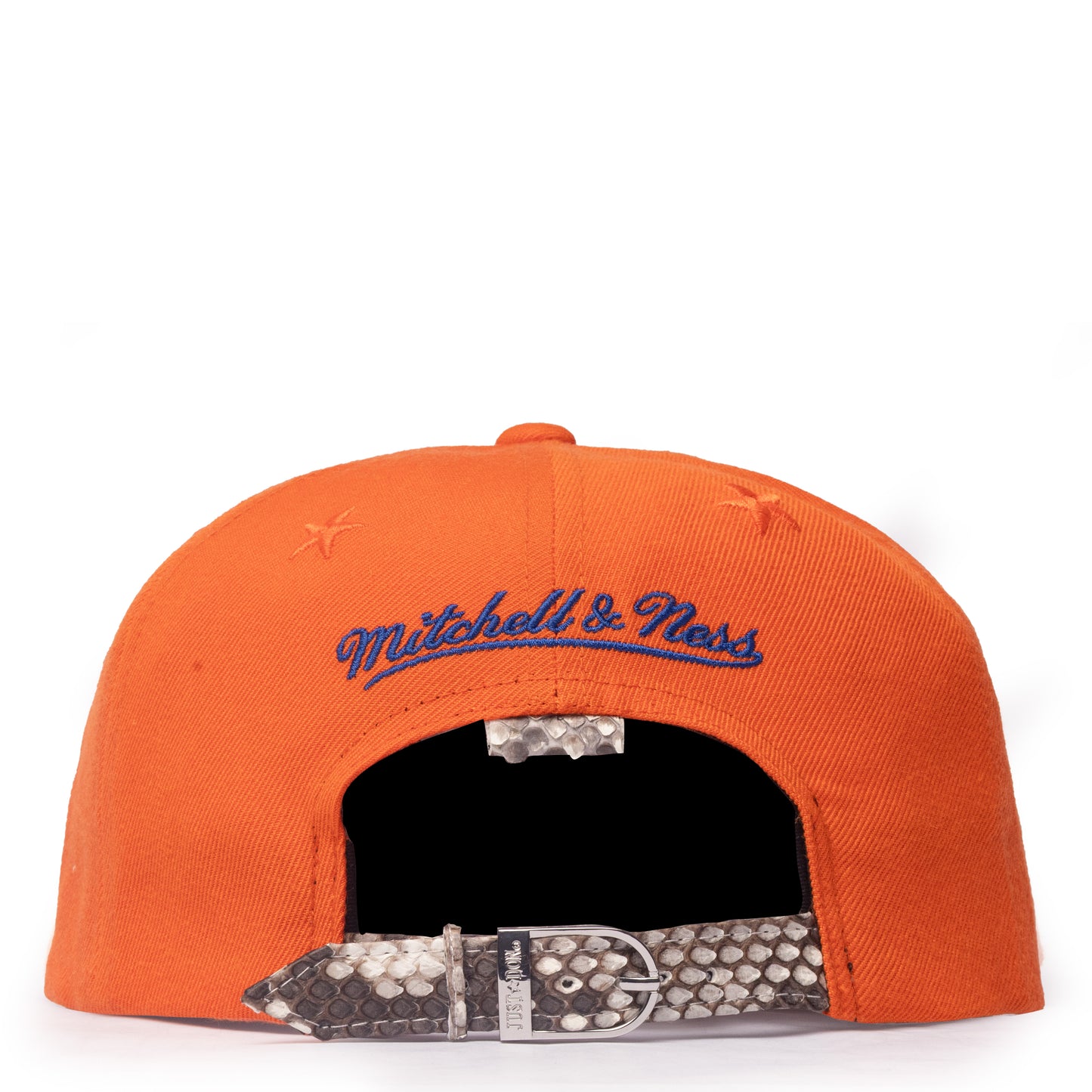 JUST DON NEW YORK KNICKS ALL STAR PYTHON (ORANGE-NATURAL)