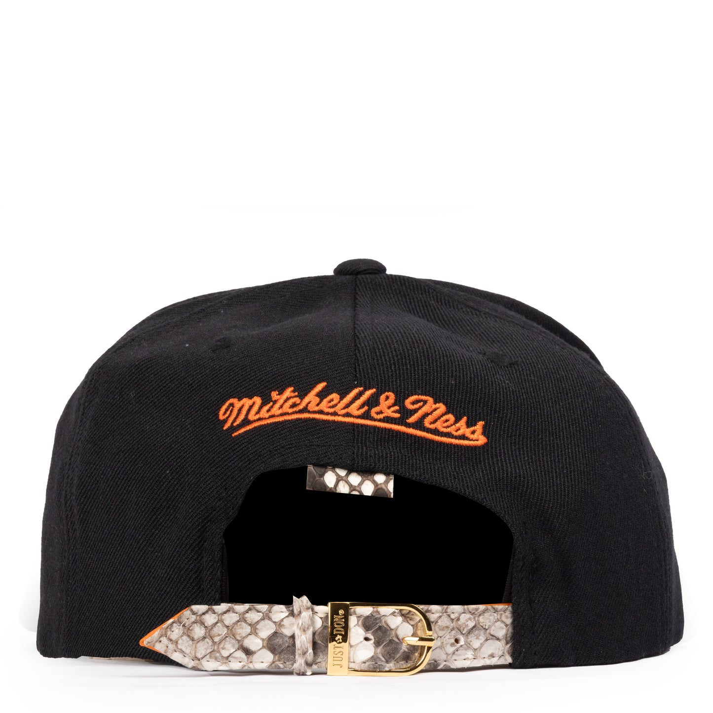 JUST DON ANAHEIM DUCKS PYHTON (BLACK-NATURAL-ORANGE-GOLD)