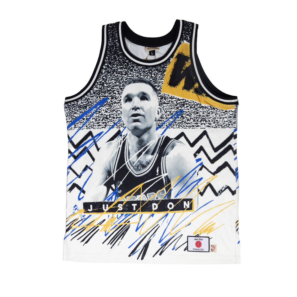 Just Don Golden State Warriors Mullin & Hardaway Jersey