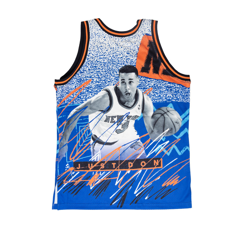 Just Don New York Knicks Ewing & Starks Jersey