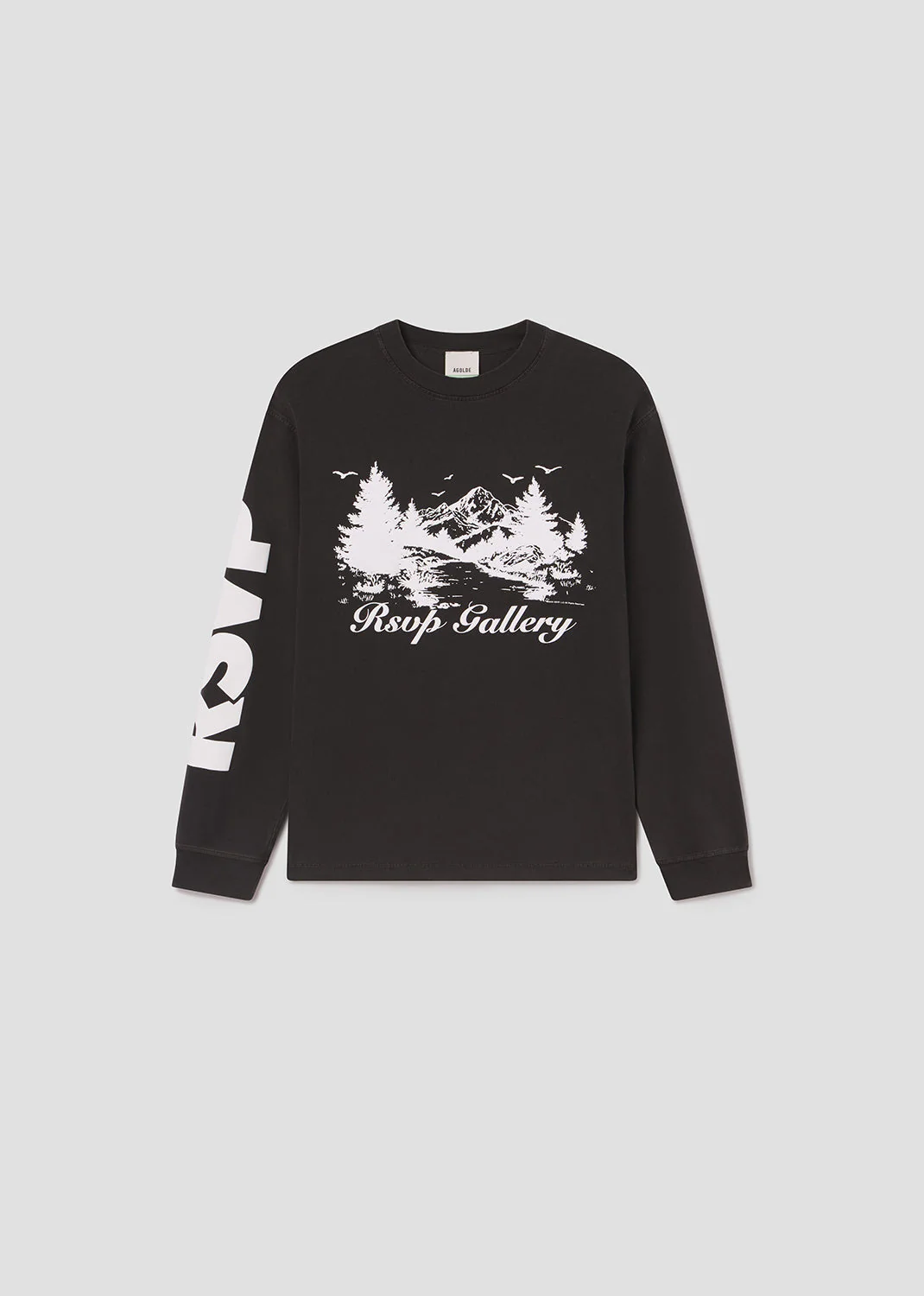 RSVP Gallery x Agolde L/S Mock Neck Trees