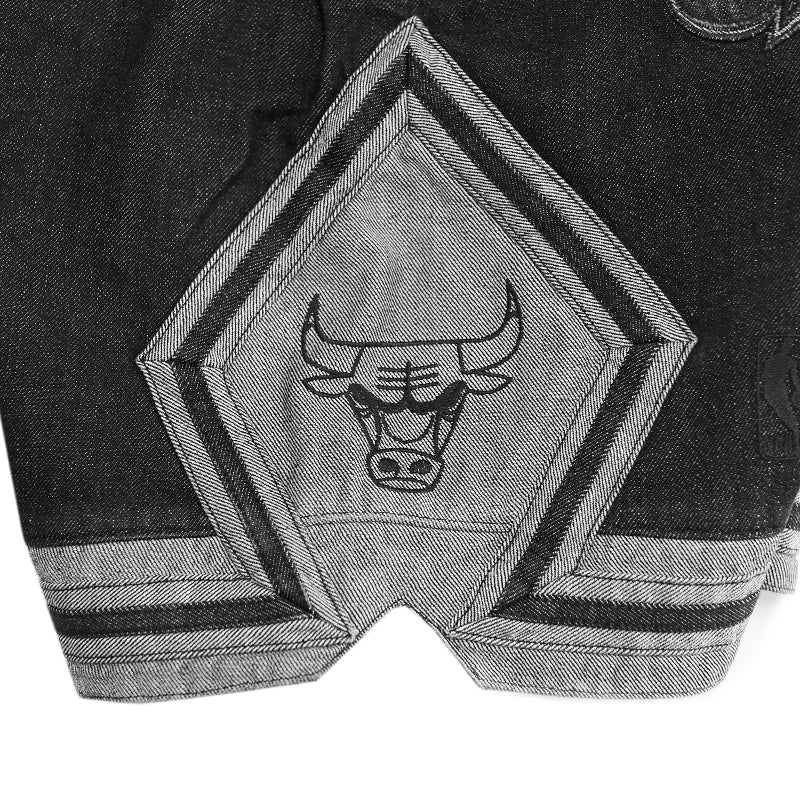 JUST DON Chicago Bulls DENIM SHORTS