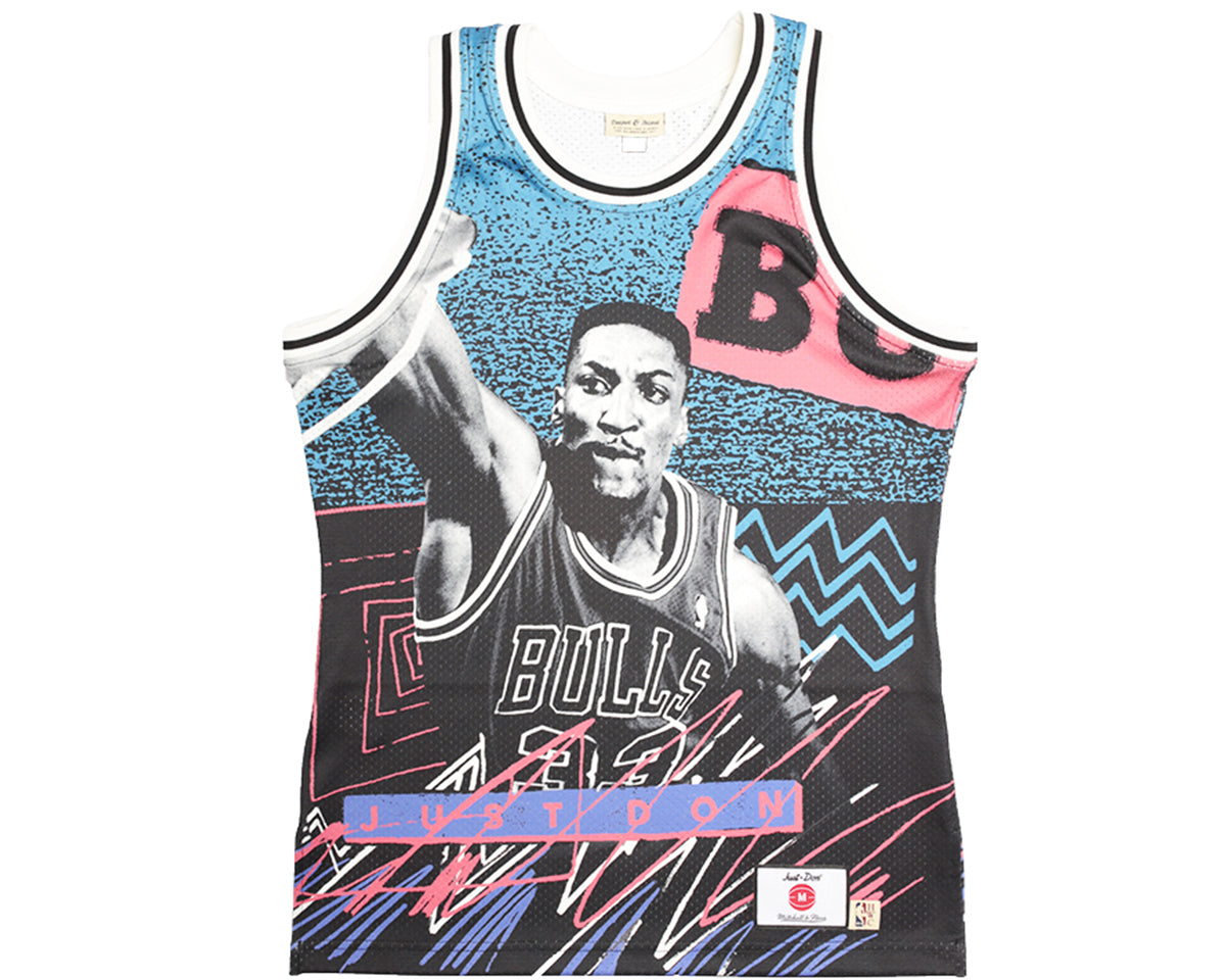 Just Don Chicago Bulls Pippen and Grant Jersey