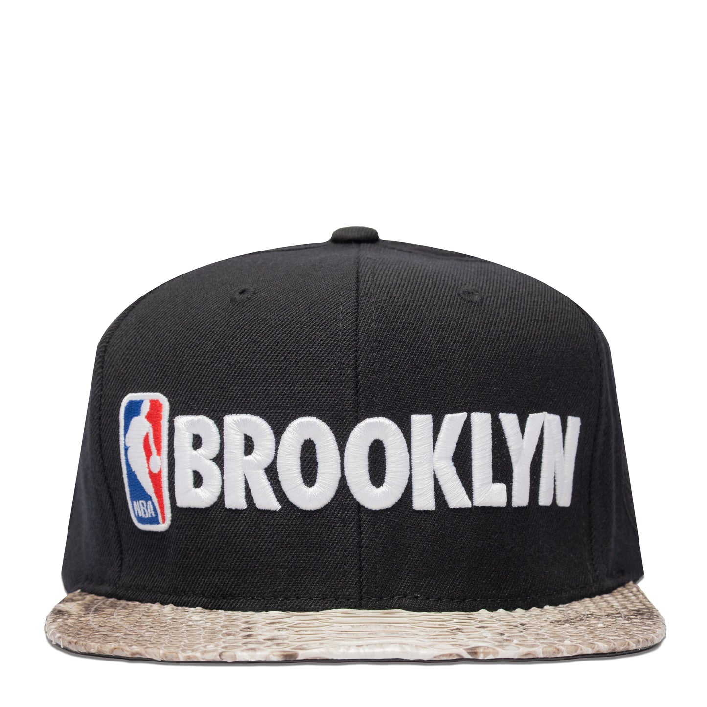 JUST DON NBA BROOKLYN PYTHON (BLACK-NATURAL RIM)