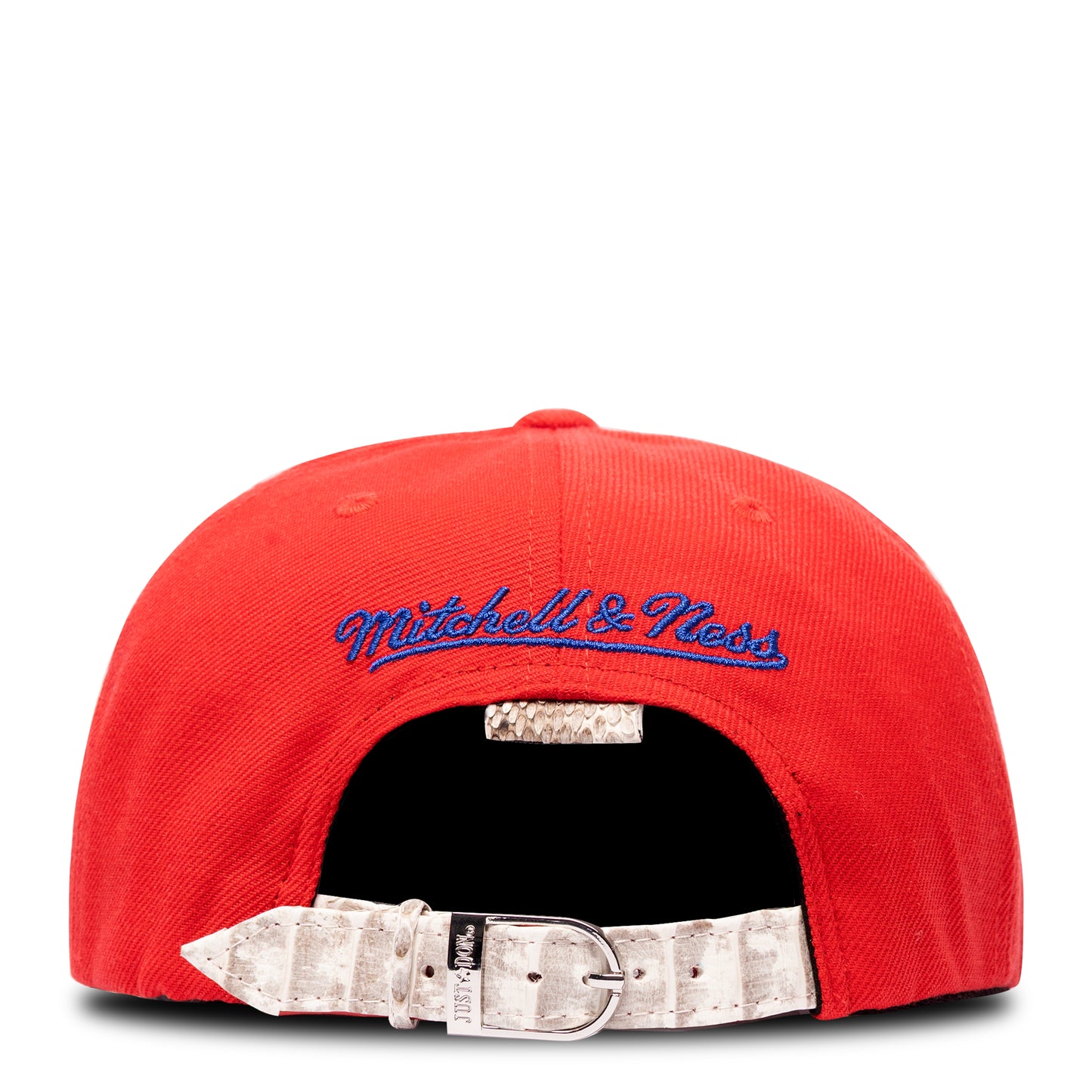 Just Don New York Nets Python (Red-NATURAL Brim)