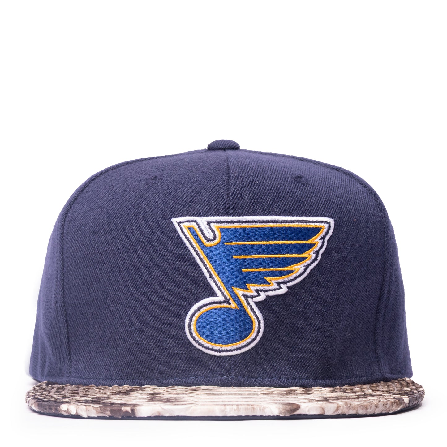 JUST DON ST.LOUIS BLUES PYTHON (NAVY-NATURAL)