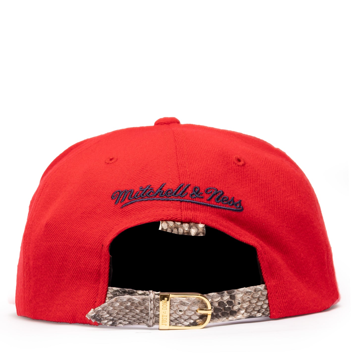 JUST DON WASHINGTON CAPITALS NHL PYTHON (RED-NATURAL-NAVY-GOLD)
