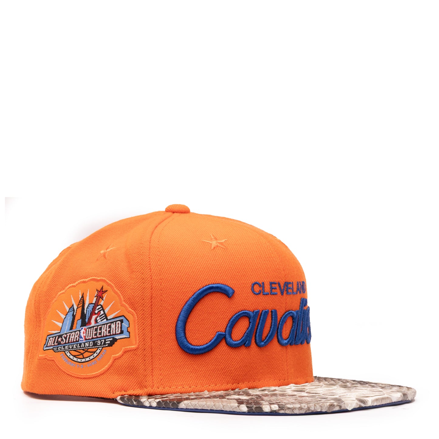 JUST DON CLEVELAND CAVALIERS PYTHON (ORANGE-NATURAL)