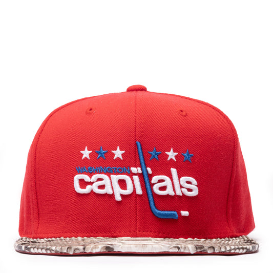 JUST DON WASHINGTON CAPITALS NHL (RED-NATURAL-Red-Silver)