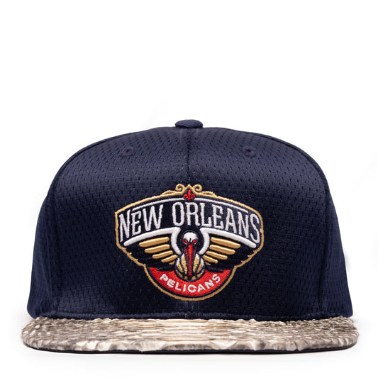 Just Don Jersey Mesh New Orleans Pelicans Python (Natural Brim)