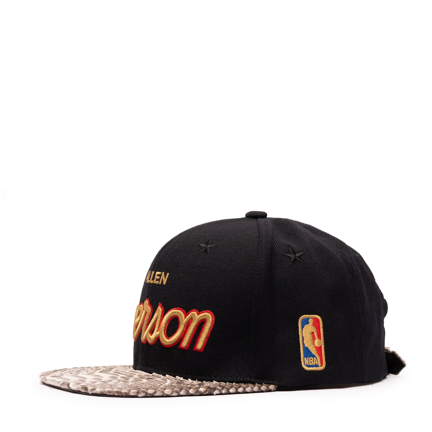 JUST DON ALLEN IVERSON PYTHON (BLACK-NATURAL BRIM)