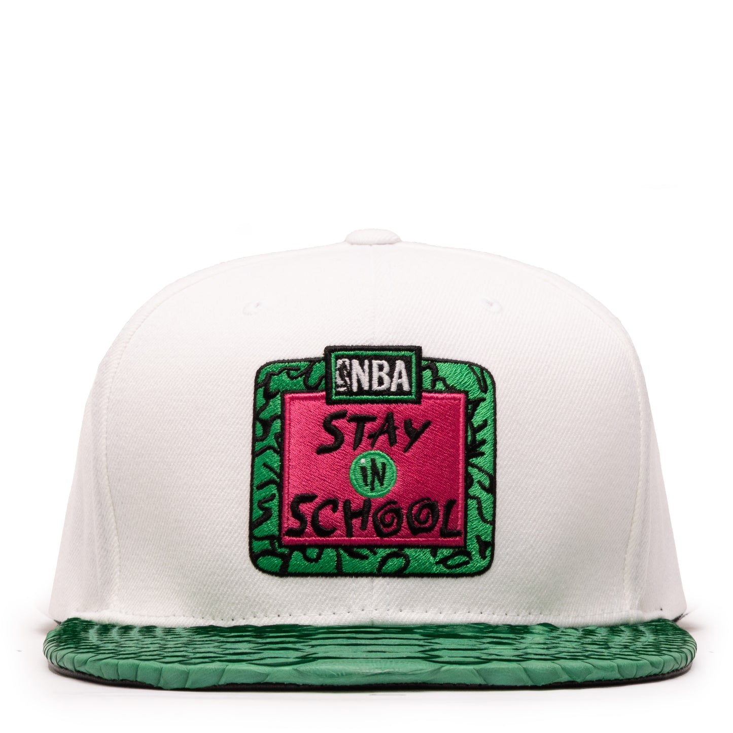 JUST DON NBA STAY IN SCHOOL PYTHON (white-green-green-silver)