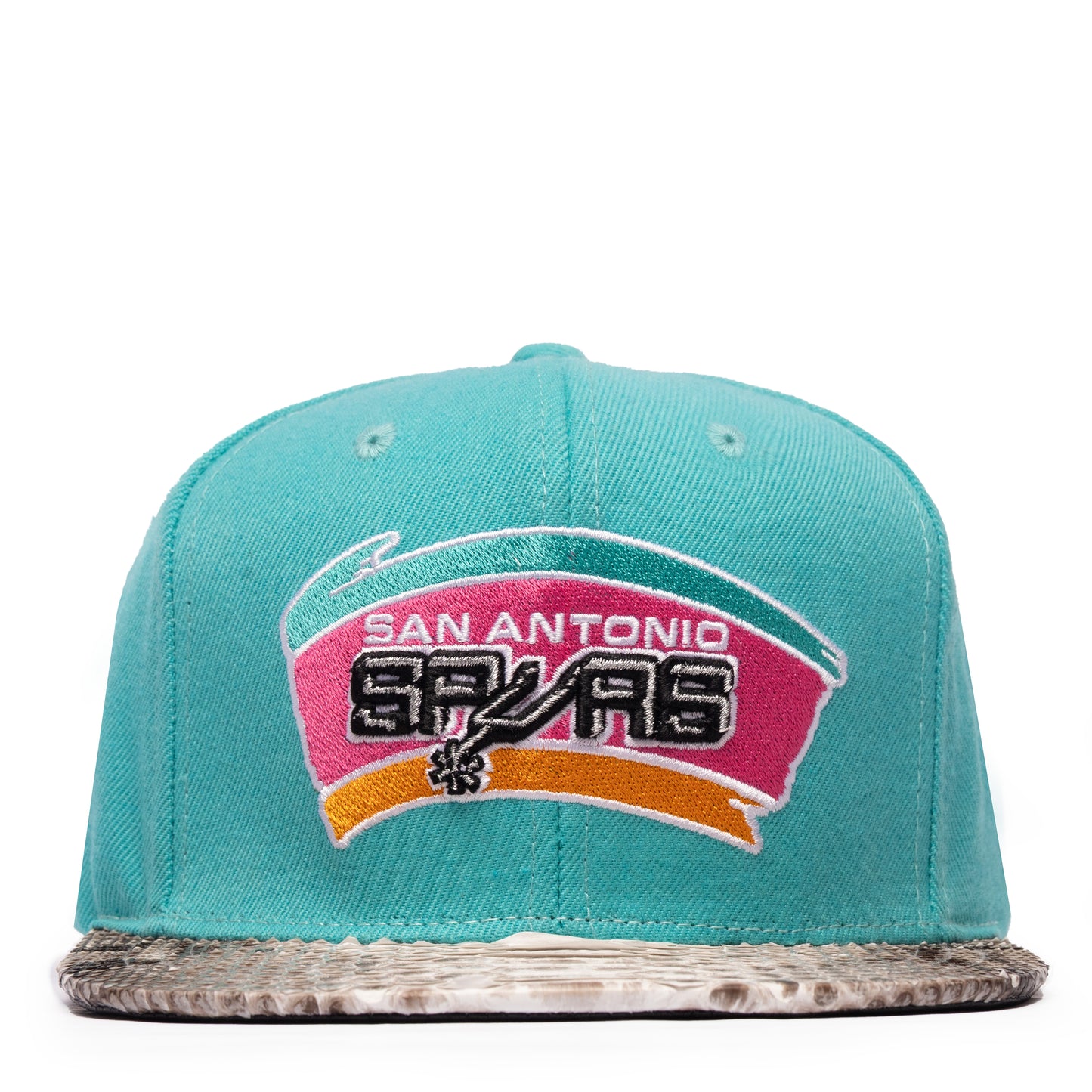 JUST DON SAN ANTONIO PYHTON (TEAL-NATURAL BRIM) (1989-2002)