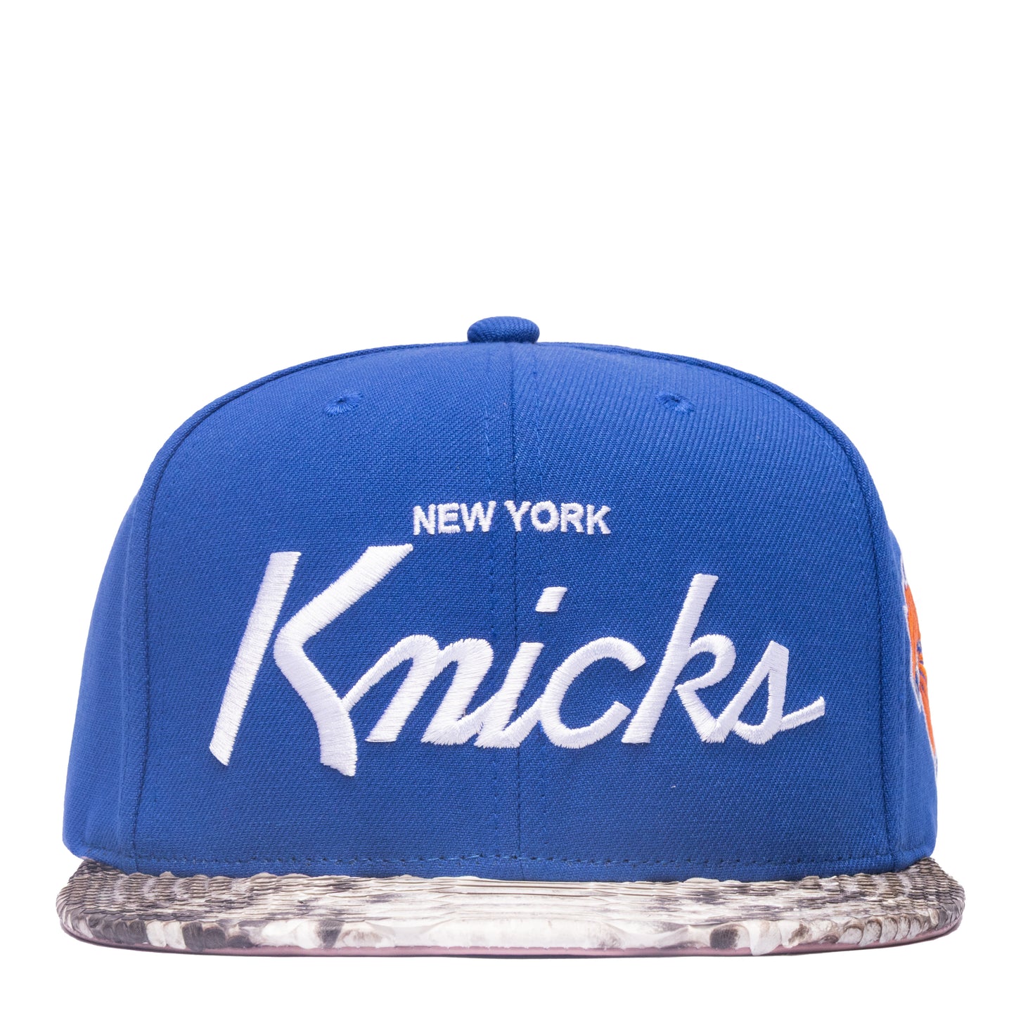 JUST DON NEW YORK KNICKS PYTHON PINK BOTTOM (BLUE-NATURAL-PINK-SILVER)