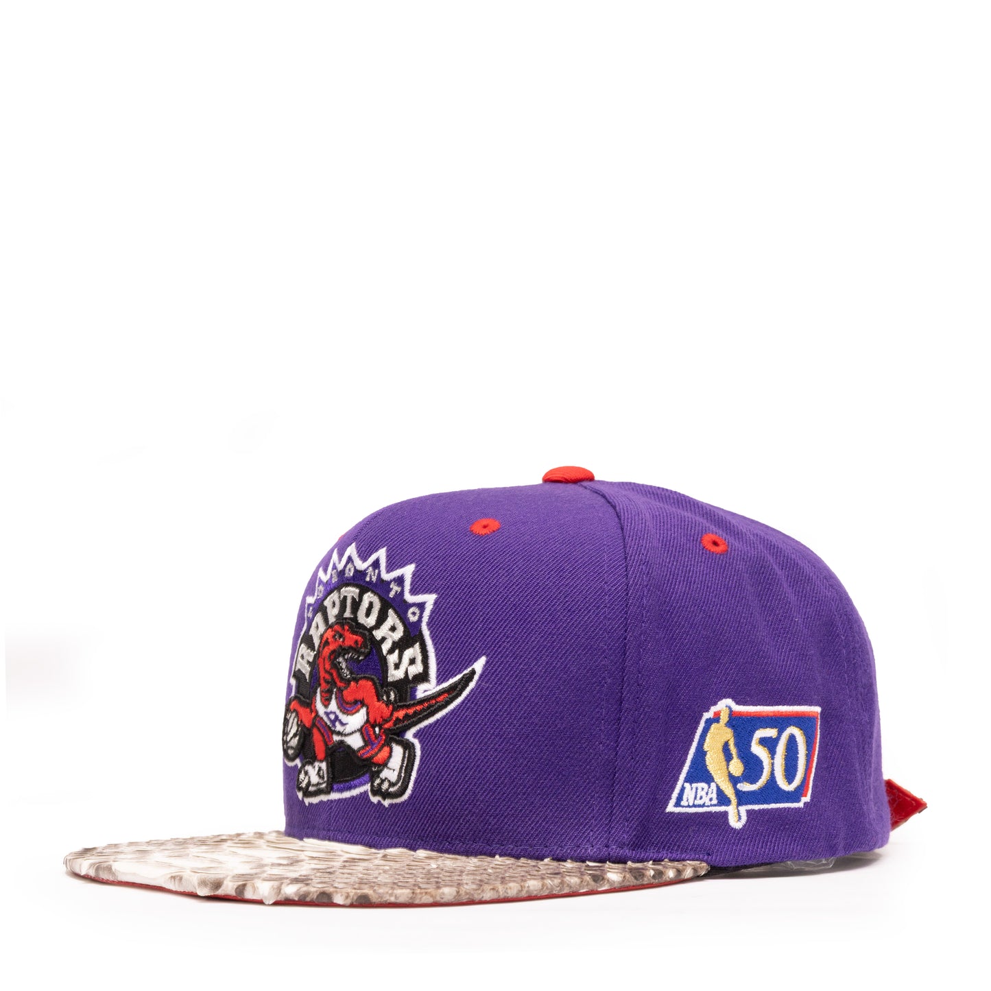 Just Don Toronto Raptors 50th Anniversary Python (PURPLE-Natural-RED-GOLD)