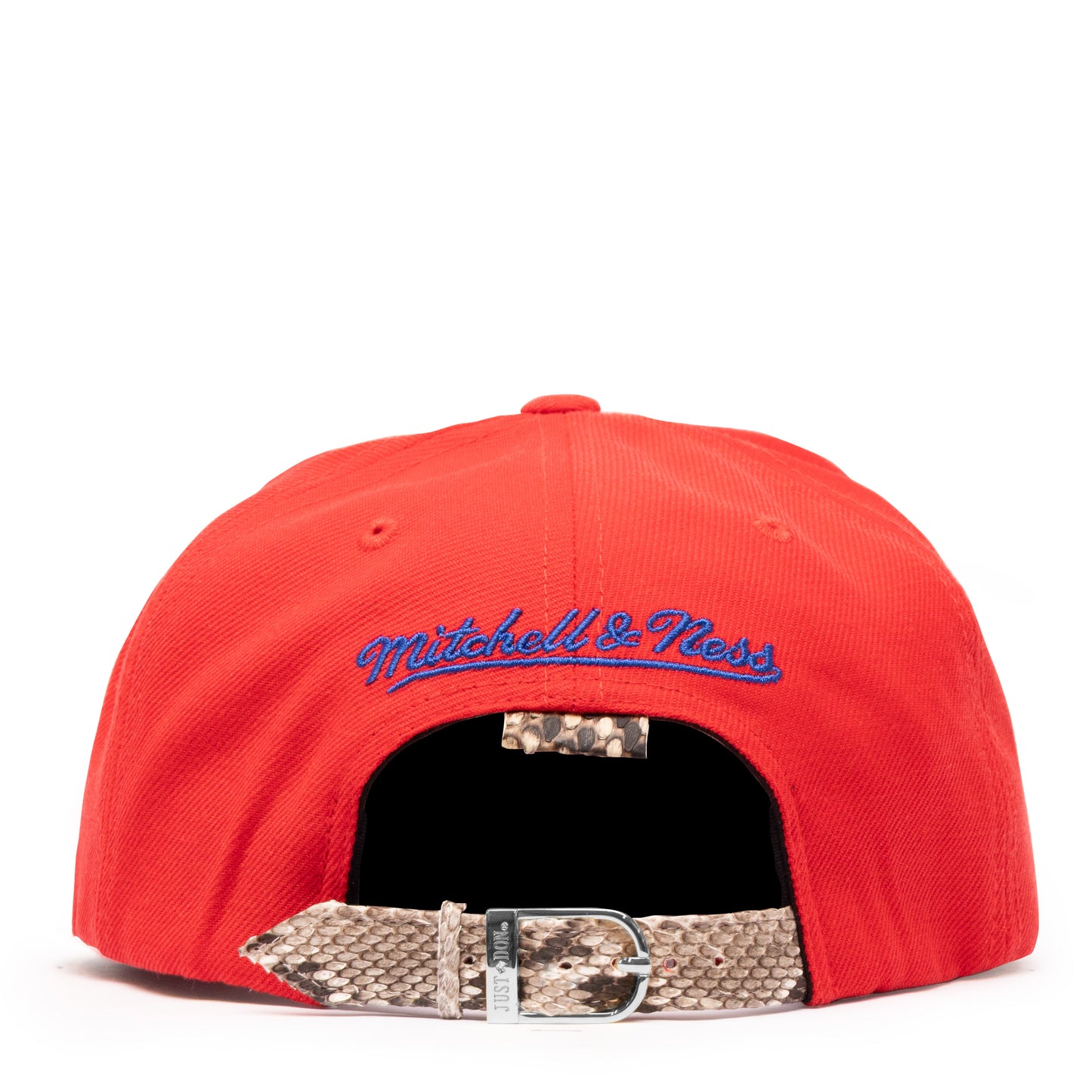 JUST DON DENVER NUGGETS PYTHON (RED-NATURAL) (SILVER BUCKLE)
