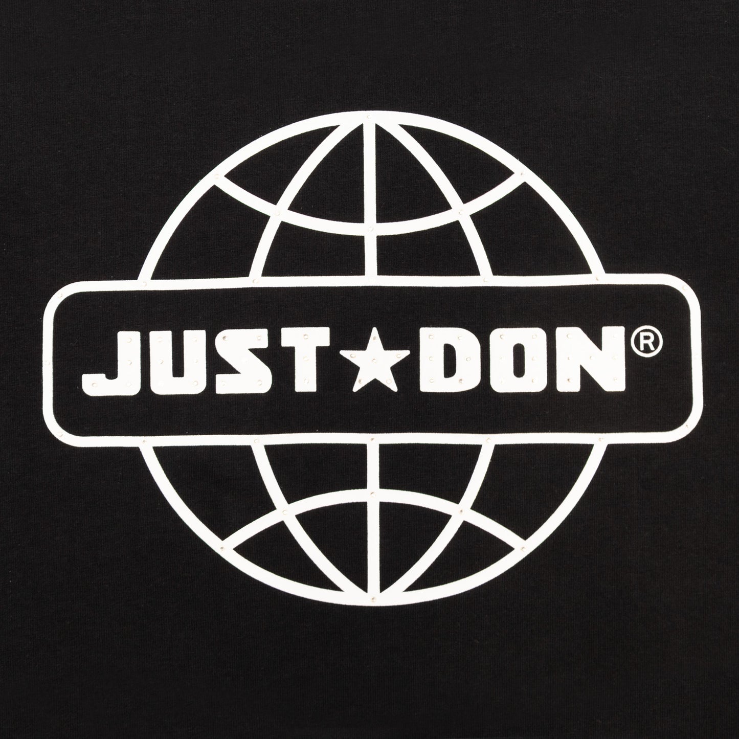 Just Don Globe Logo Tee (BLACK)
