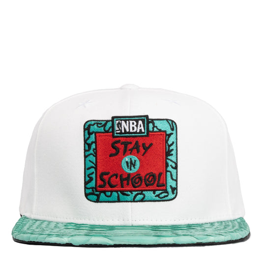 JUST DON NBA STAY IN SCHOOL PYTHON (white-mint-black-silver)