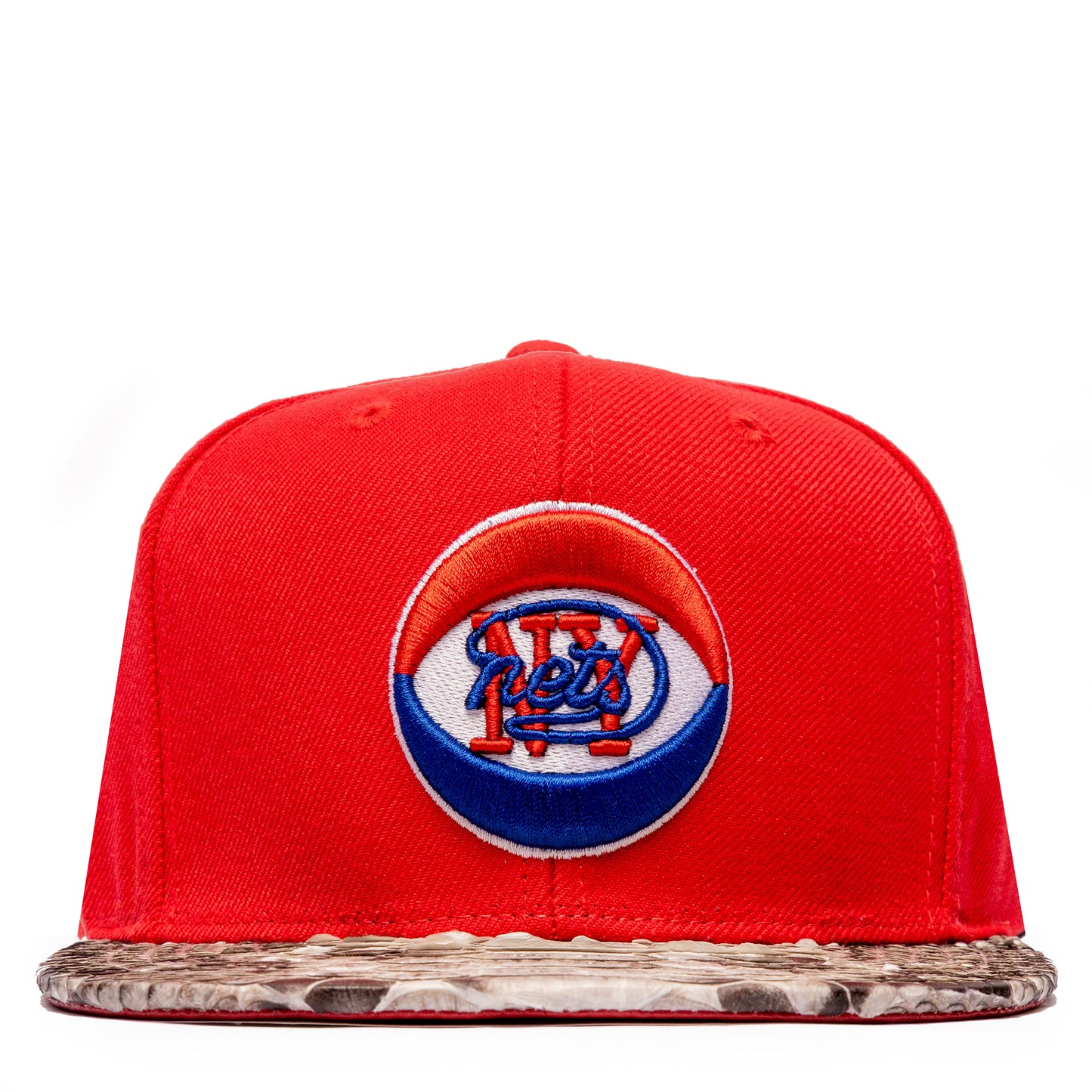 Just Don New York Nets Python (Red-NATURAL Brim)