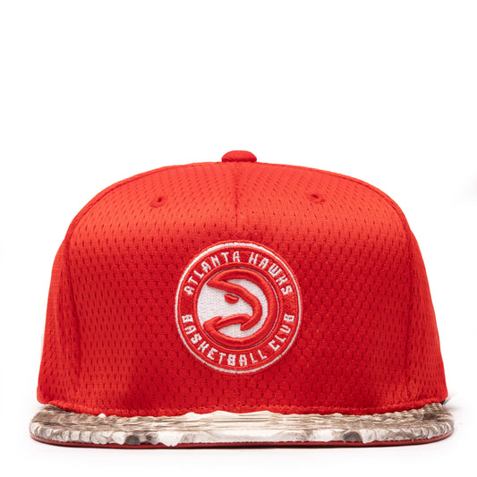 JUST DON ATLANTA HAWKS OG LOGO JERSEY (red-NATURAL BRIM)