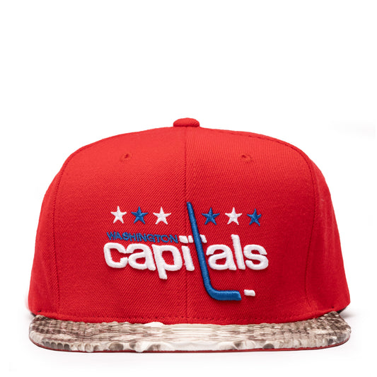 JUST DON WASHINGTON CAPITALS NHL (RED-NATURAL BRIM)