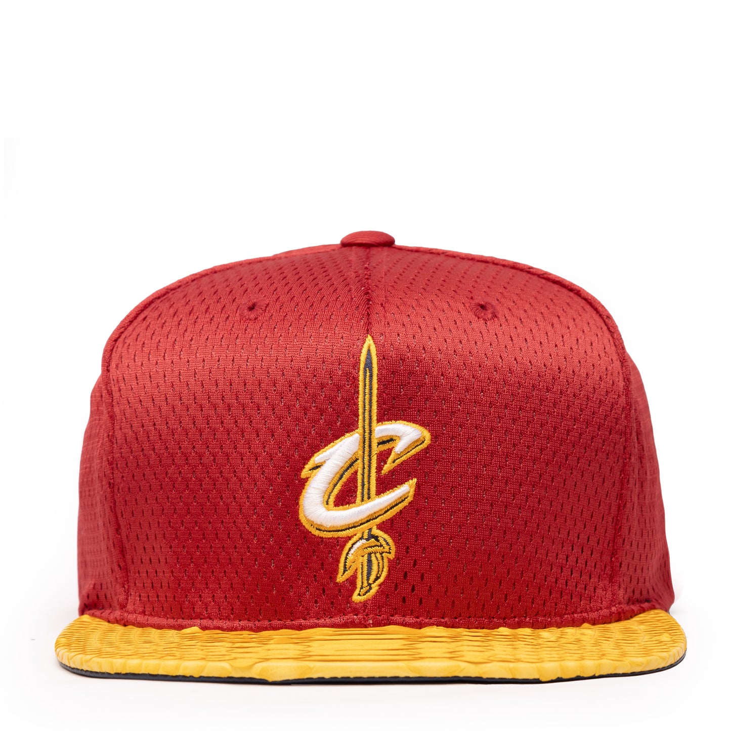 JUST DON CLEVELAND CAVALIERS JERSEY (MAROON-YELLOW BRIM)