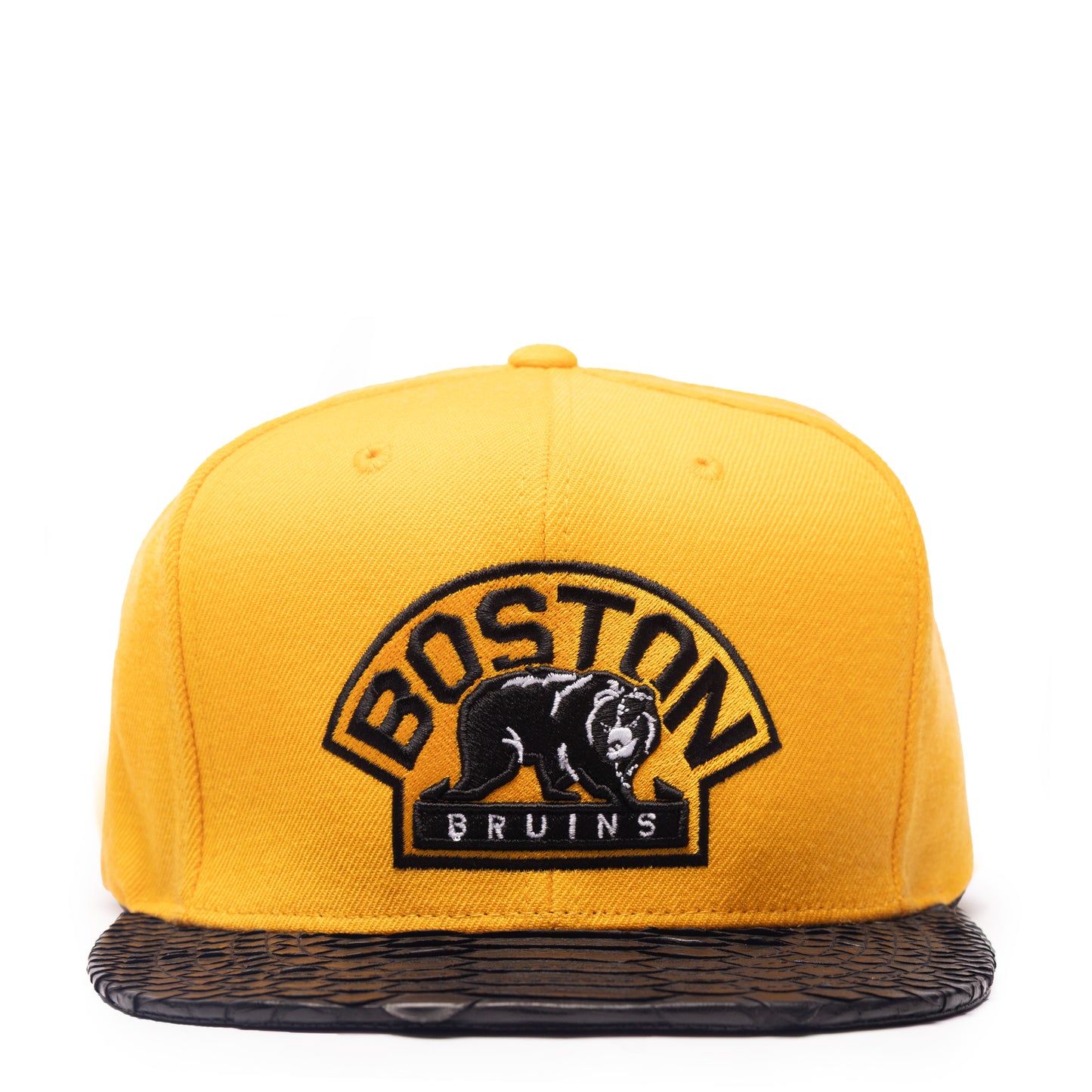 JUST DON BOSTON BRUINS PYTHON (YELLOW-BLACK-Black-Silver)