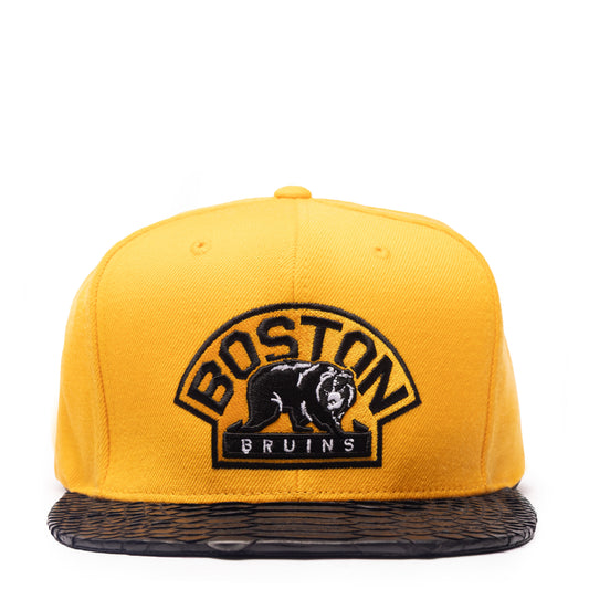 JUST DON BOSTON BRUINS PYTHON (YELLOW-BLACK-Black-Silver)