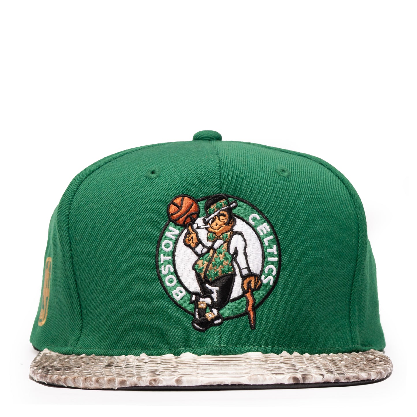JUST DON BOSTON CELTICS PYTHON (GREEN-NATURAL-GREEN-GOLD)