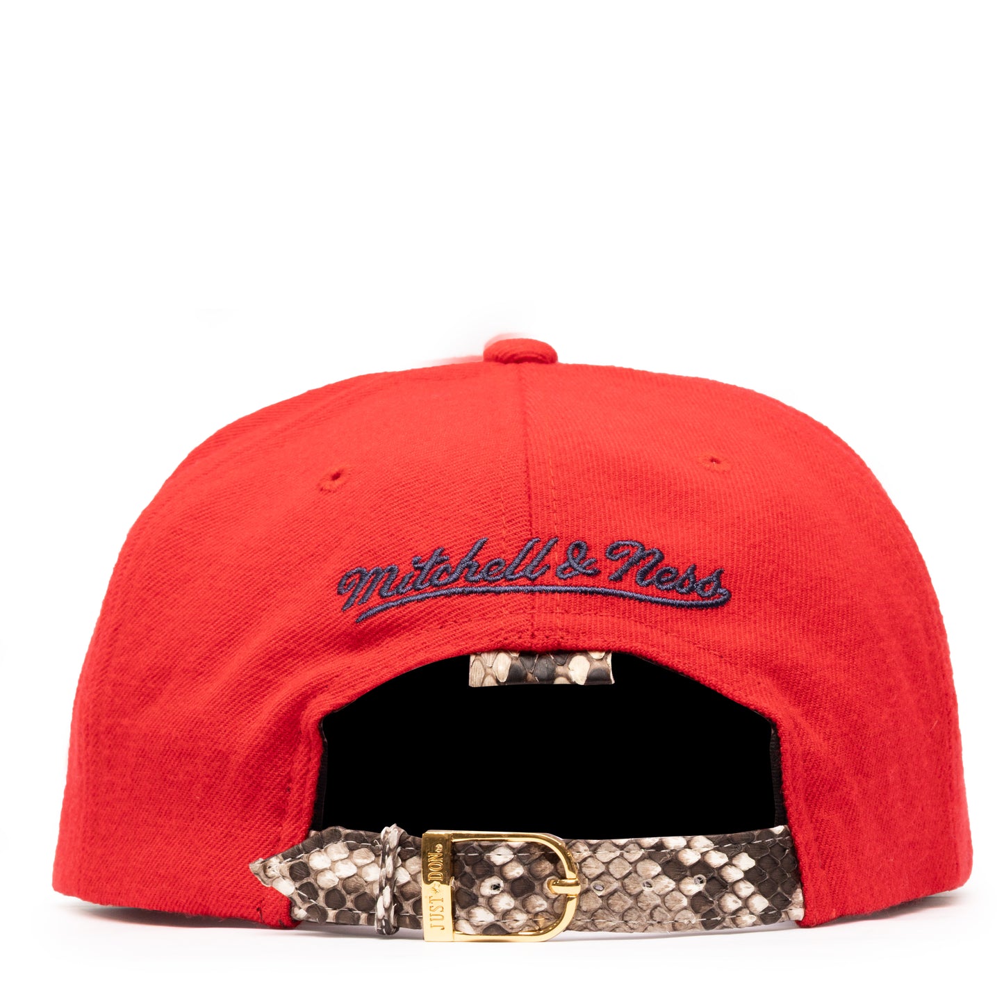 Just Don New Orleans Pelicans Python (Red-Natural-Navy-Gold)