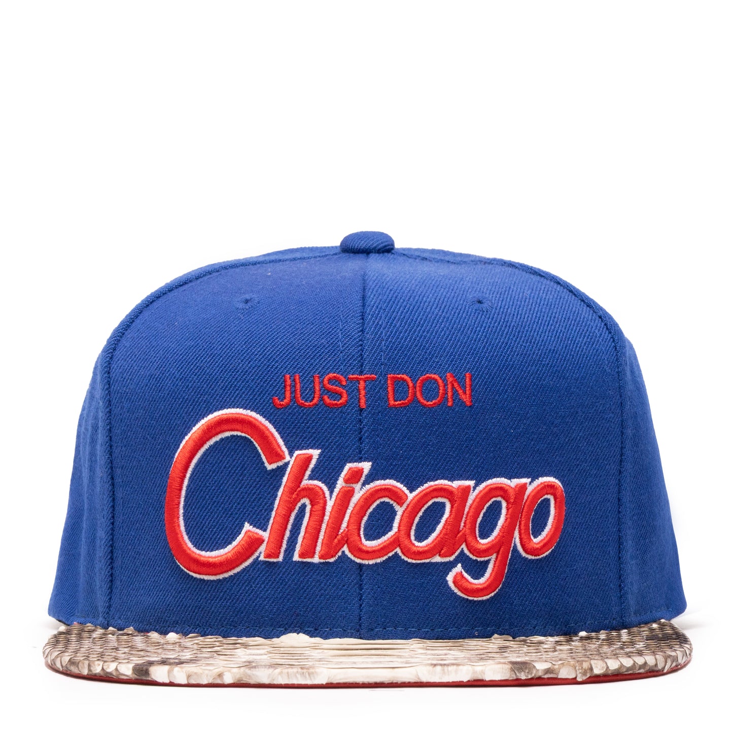 Just Don Chicago PYTHON (CUBS BLUE-NATURAL-RED-SILVER)