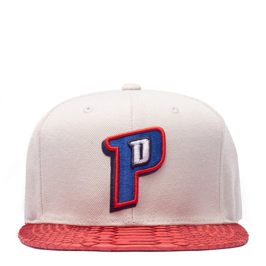 JUST DON DETROIT PISTONS “P” PYTHON (GREY-RED-RED-SILVER)