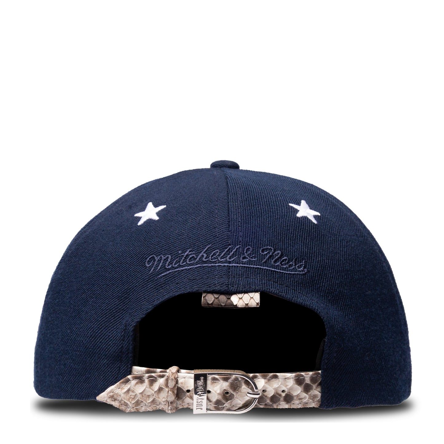 JUST DON WHITE STAR EYELETS PYTHON (NAVY-NATURAL-NAVY-SILVER)