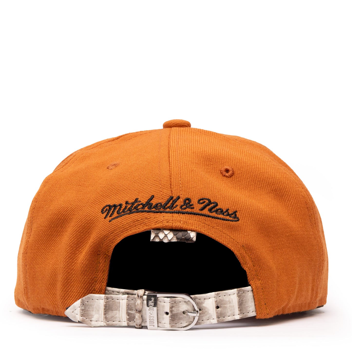 JUST DON TEXAS LONGHORNS PYTHON(ORANGE-NATURAL BRIM)