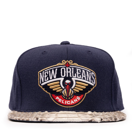 Just Don New Orleans Pelicans Python (Navy-Natural-NAVY-SILVER)